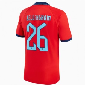 Seconda Maglia Inghilterra Mondiali 2022 Jude Bellingham 26